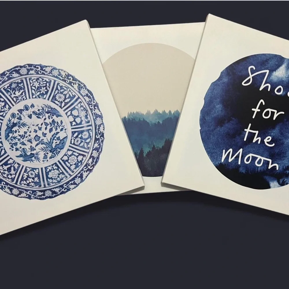 IKEA PJÄTTERYD Canvas Wall Art Set “Shoot For The Moon”